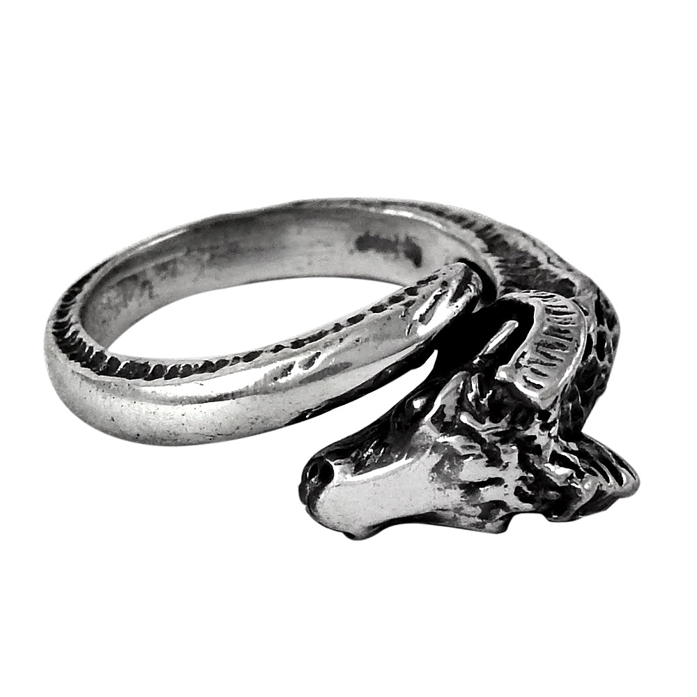925 Solid Sterling Silver Sheep Ring