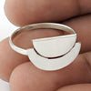 Handmade Indian Vintage 925 Solid Sterling Silver Statement Ring