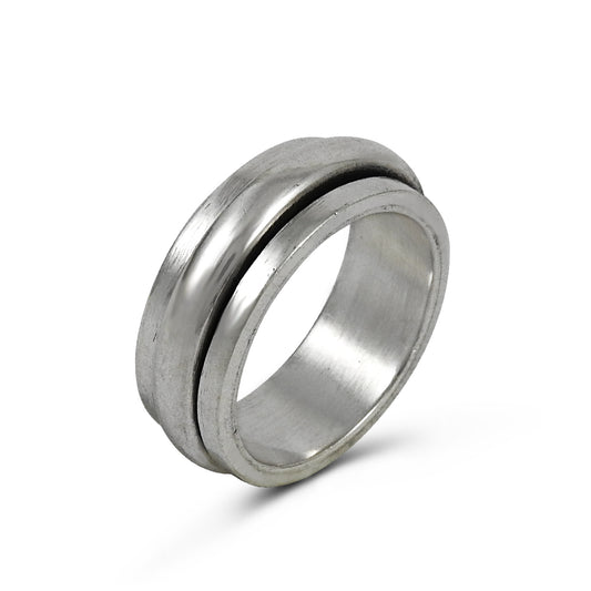 Band Ring 925 Solid Sterling Silver Handmade Indian Jewelry S17