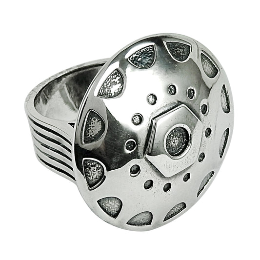Woman Gift Artisan Ring Solid 925 Sterling Silver Ring Handmade Jewelry