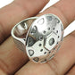 Woman Gift Artisan Ring Solid 925 Sterling Silver Ring Handmade Jewelry