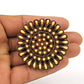 Antique Look Statement Ring Adjustable Ring Solid 925 Sterling Silver Jewelry E2