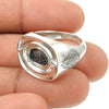 Vintage Look Statement Ring Solid 925 Sterling Silver Elegant Jewelry E5