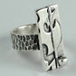 Indian Artisan 925 Solid Sterling Silver Band Geometric Ring B4