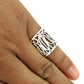 Filigree Ring Indian Artisan 925 Solid Sterling Silver Band
