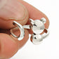 925 Solid Sterling Silver Jewelry Cocktail Cat Design Ring