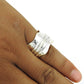 925 Solid Sterling Silver Spinner Ring Handmade Indian Band Jewelry