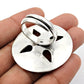 Solid 925 Sterling Oxidized Silver Adjustable Ring Handmade Artisan Jewelry