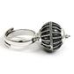 Indian Artisan Solid 925 Sterling Silver Adjustable Ball Ring