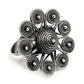 925 Sterling Silver Flower Ring Handcrafted Band Jewelry