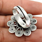 925 Sterling Silver Flower Ring Handcrafted Band Jewelry