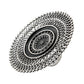 Statement Antique Filigree Ring 925 Solid Sterling Silver Jewelry