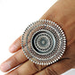 Statement Antique Filigree Ring 925 Solid Sterling Silver Jewelry