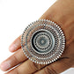 Statement Antique Filigree Ring 925 Solid Sterling Silver Jewelry