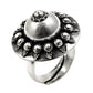 Cocktail Ring 925 Solid Sterling Silver Handmade Indian Jewelry B1