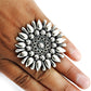 Statement Ring 925 Solid Sterling Silver Handmade Indian Jewelry Z3