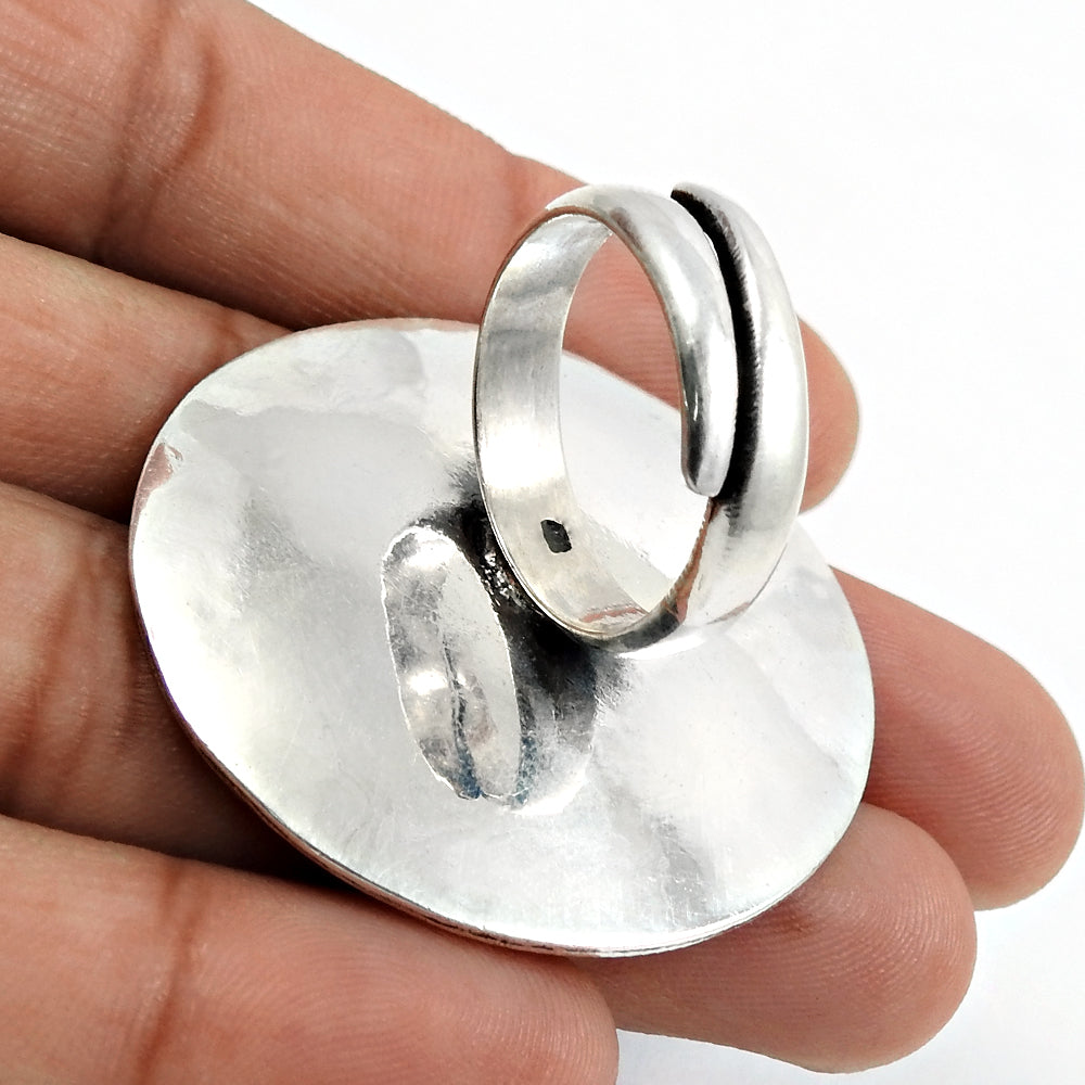 Band Ring 925 Solid Sterling Silver Handmade Indian Jewelry B3