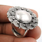 Statement Ring 925 Solid Sterling Silver Handmade Indian Jewelry B3