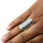 Indian Handmade 925 Solid Sterling Silver Engraved Ring