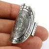 925 Sterling Silver Handcrafted Band Ring W7