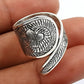 925 Solid Sterling Silver Band Ring Indian Artisan Jewelry B1