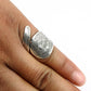 925 Solid Sterling Silver Band Ring Indian Artisan Jewelry B1