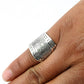 925 Sterling Silver Handcrafted Jewelry Cocktail Ring B2