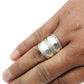 925 Solid Sterling Silver Statement Ring Handmade Jewelry B4