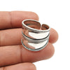925 Solid Sterling Silver Statement Ring Handmade Jewelry B4