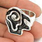 Handmade Vintage 925 Silver Ring Retro Classic Jewelry Band