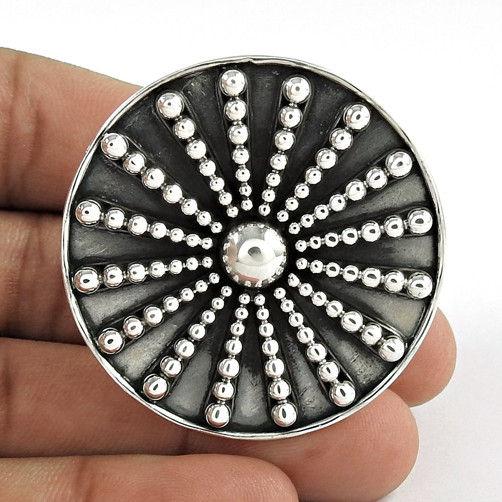 Vintage 925 Silver Handmade Ring Timeless Unisex Classic Design