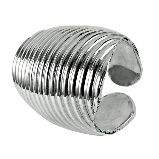 Vintage 925 Silver Handmade Ring Handcrafted Artisan Jewelry