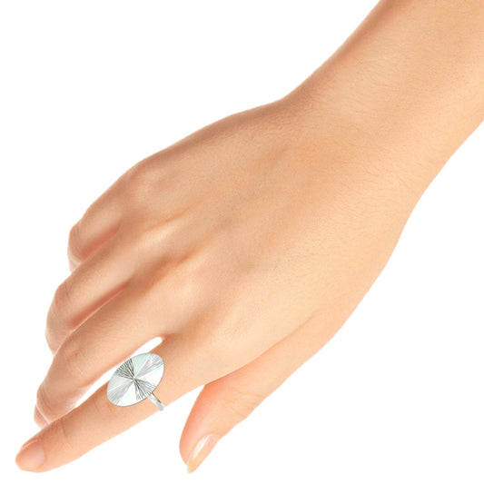 Vintage 925 Silver Handmade Ring Handcrafted Retro Unisex Style