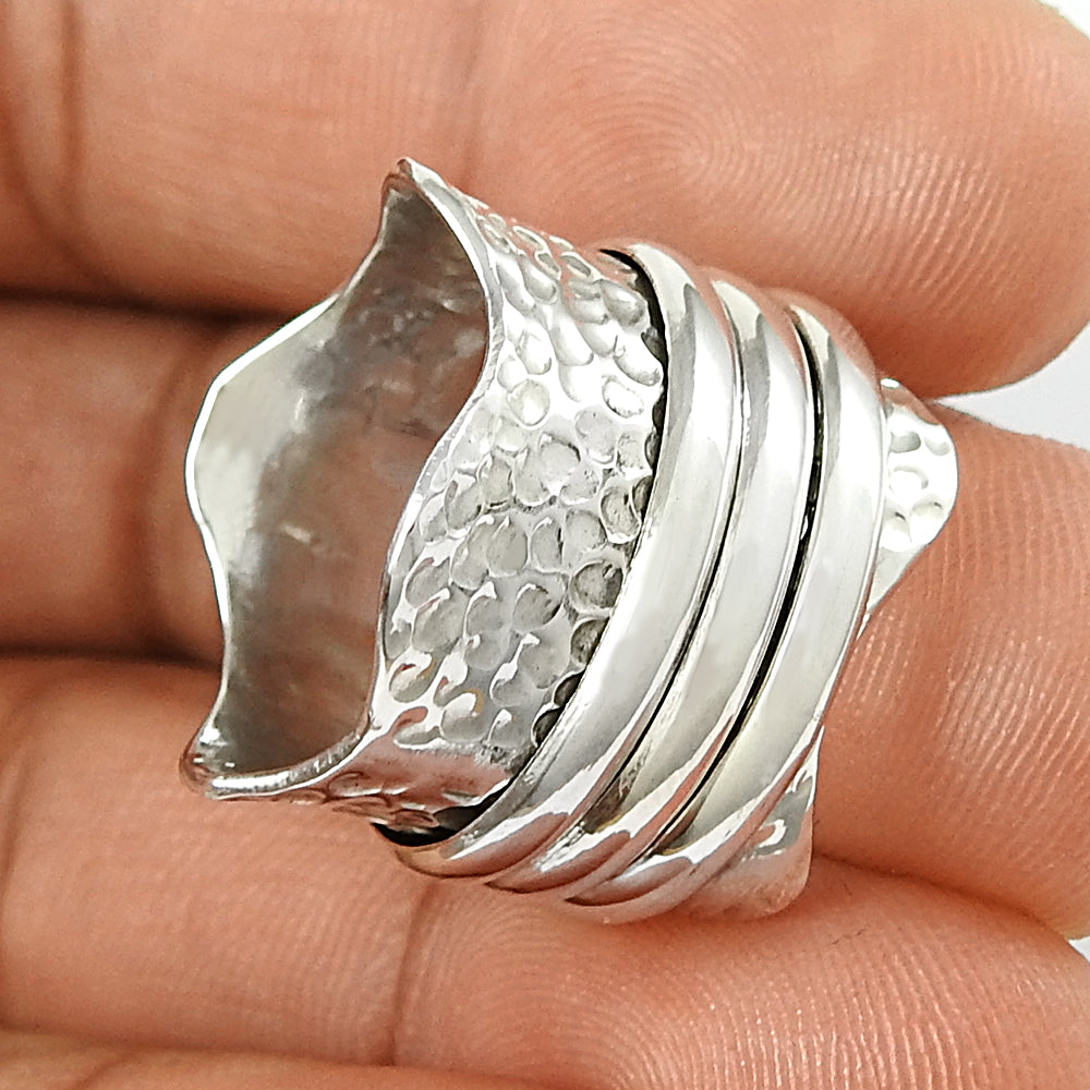 Vintage 925 Silver Handmade Ring Jewelry Gift Antique Style