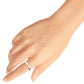 Vintage 925 Silver Handmade Ring Proposal Band Women Gift