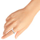 Vintage 925 Silver Handmade Ring Proposal Band Women Gift