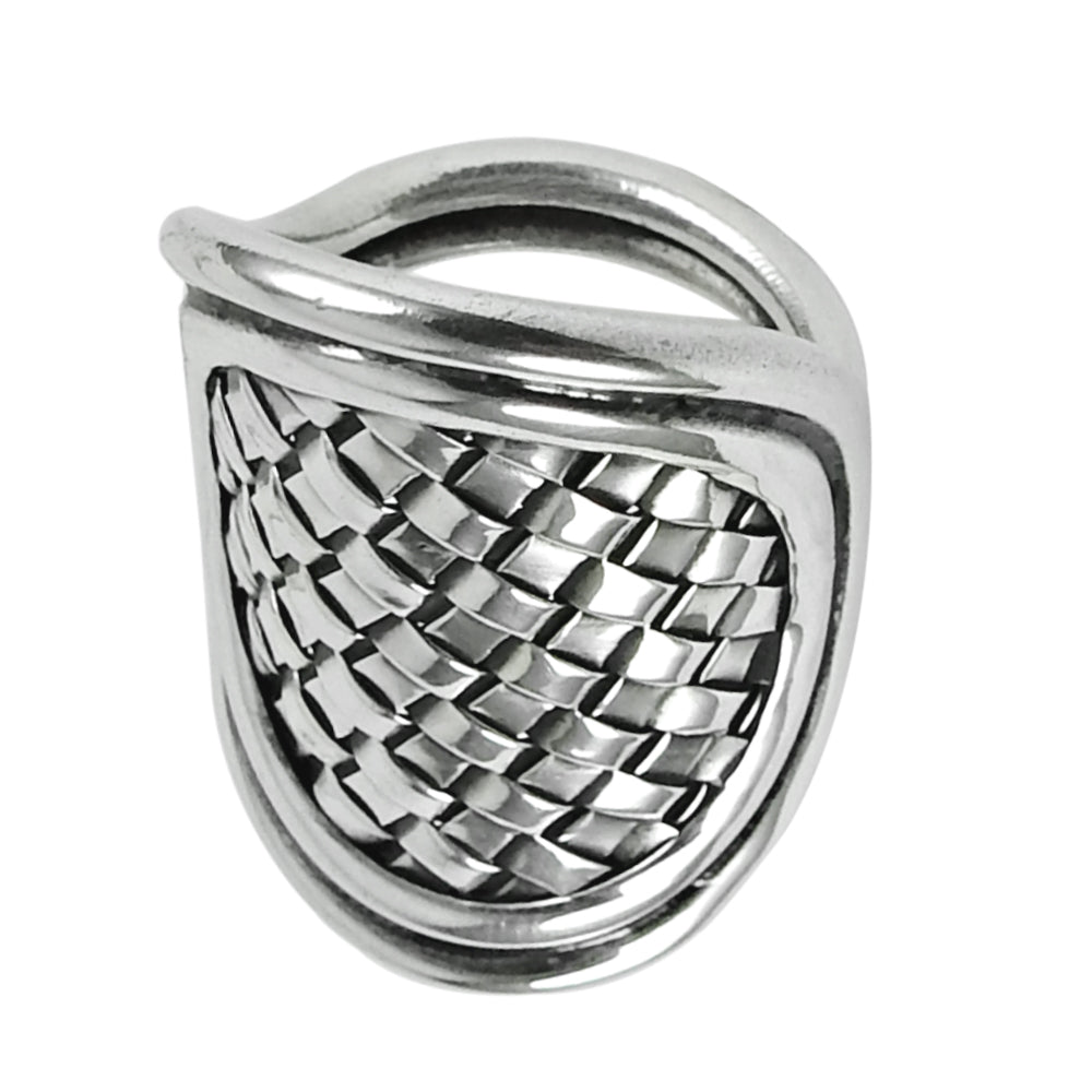 Retro Vintage 925 Silver Handmade Adjustable Ring Jewelry