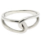 Solid 925 Sterling Silver Knot Ring Handmade Jewelry