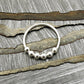 925 Sterling Silver Spinning Balls Handmade Ring