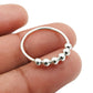 925 Sterling Silver Spinning Balls Handmade Ring
