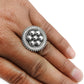 Women Gift 925 Solid Sterling Silver Statement Ring HANDMADE Jewelry