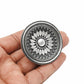 925 Solid Sterling Silver Indian Artisan Cocktail Ring