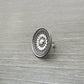 925 Solid Sterling Silver Indian Artisan Cocktail Ring