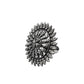 Indian Artisan Statement Ring 925 Solid Sterling Silver Jewelry