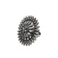 Indian Artisan Statement Ring 925 Solid Sterling Silver Jewelry