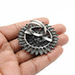 Indian Artisan Statement Ring 925 Solid Sterling Silver Jewelry