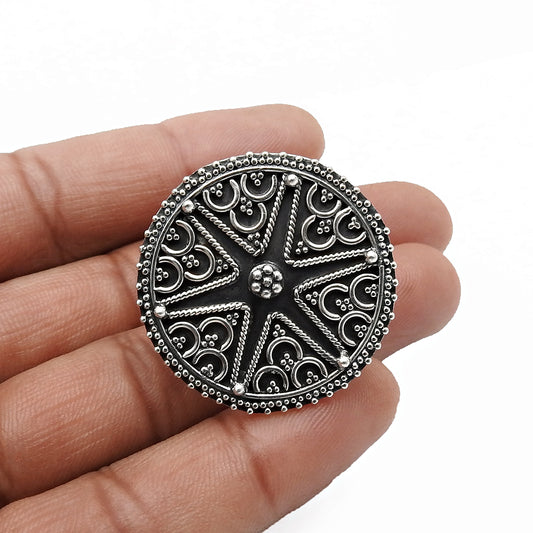 Artisan Ring 925 Solid Sterling Silver Handmade Indian Jewelry