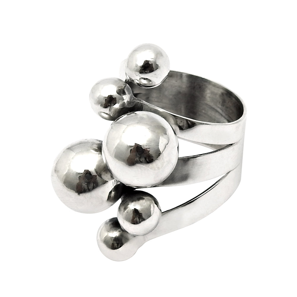 925 Solid Sterling Silver Band Ring Handmade Indian Jewelry