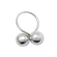 Solid 925 Sterling Silver Balls Ring Handmade Jewelry