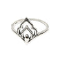 Wedding Ring Solid 925 Sterling Silver Crown Ring